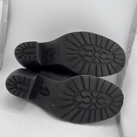 Born Concepts B.O.C Kimy Black Clog Bootie Size 10 C03603 Block Heel Slip On EUC - Picture 12 of 12